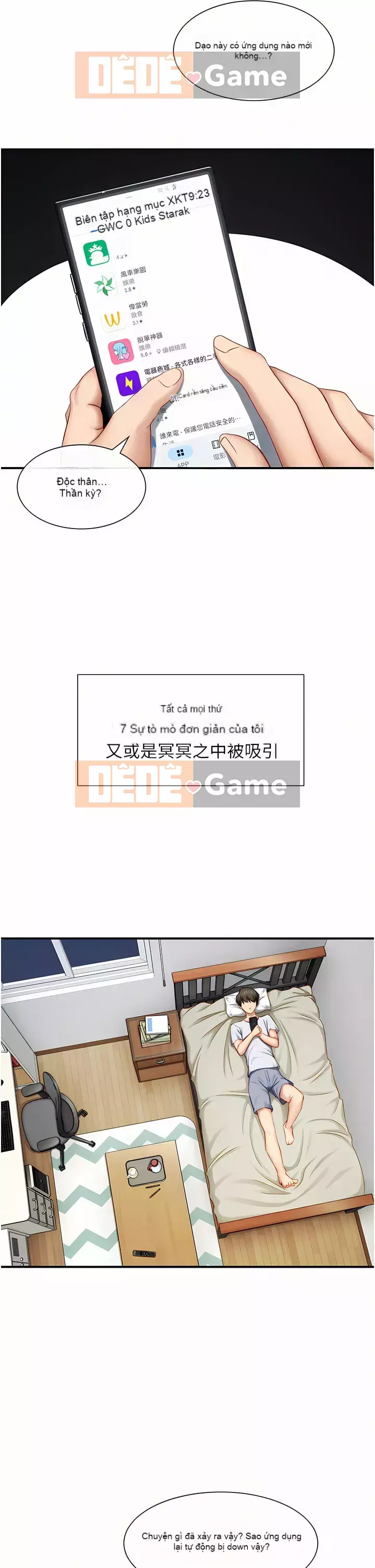 Tắt hiện vật duy nhất Chương 1-7