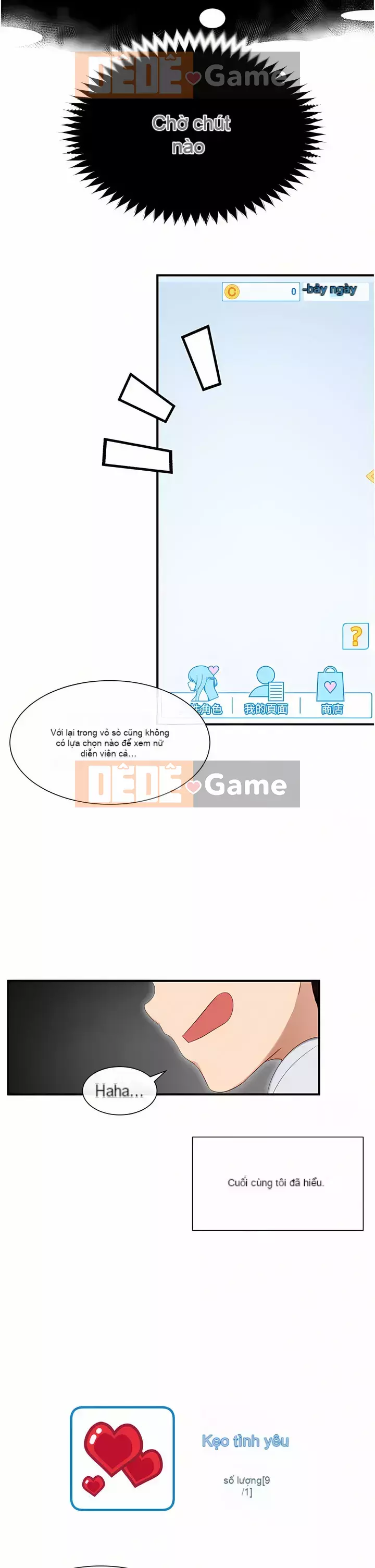 Tắt hiện vật duy nhất Chương 1-7