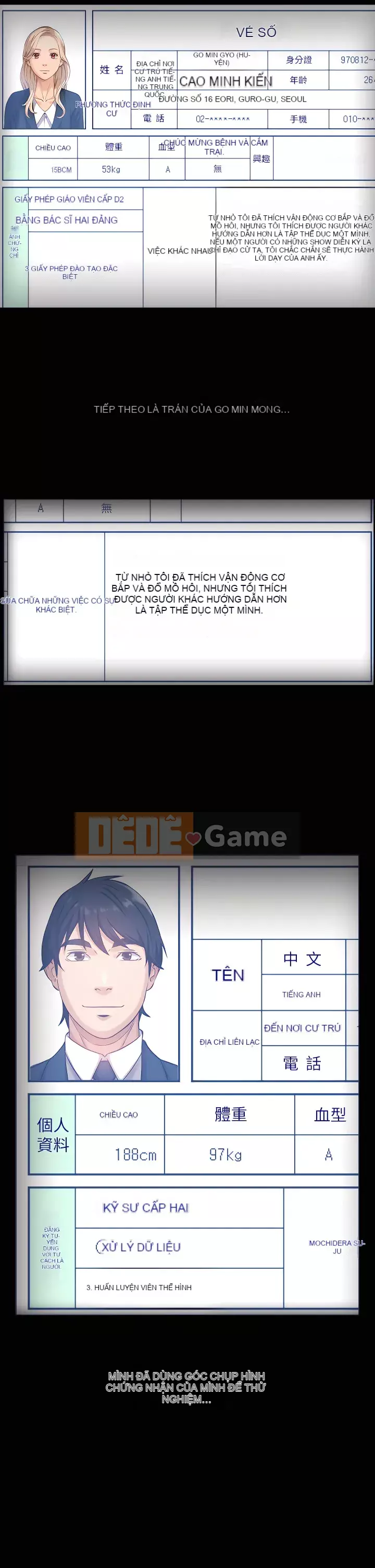 Sơ yếu lý lịch phổ quát Chương 12-13