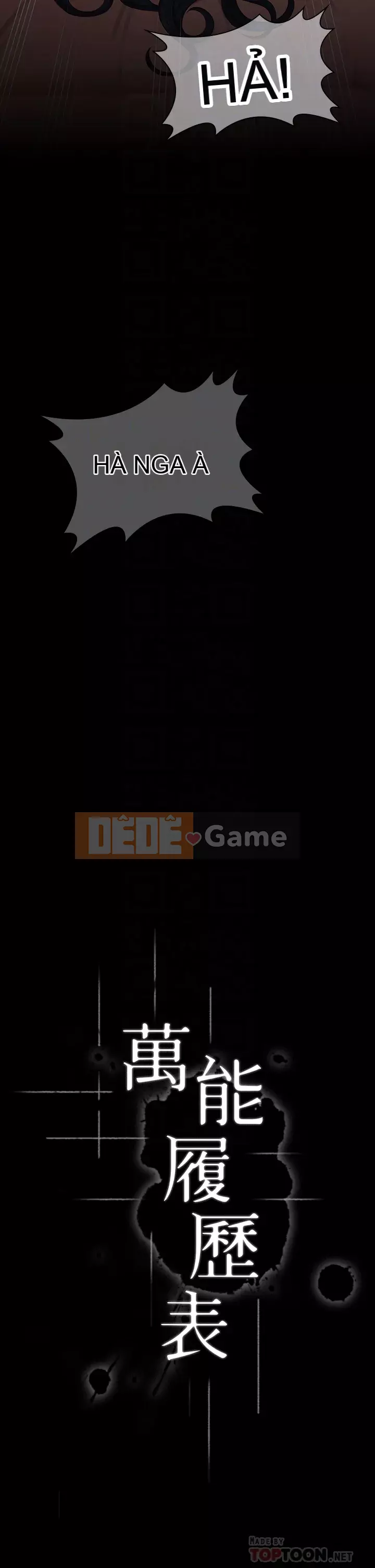 Sơ yếu lý lịch phổ quát Chương 1-7