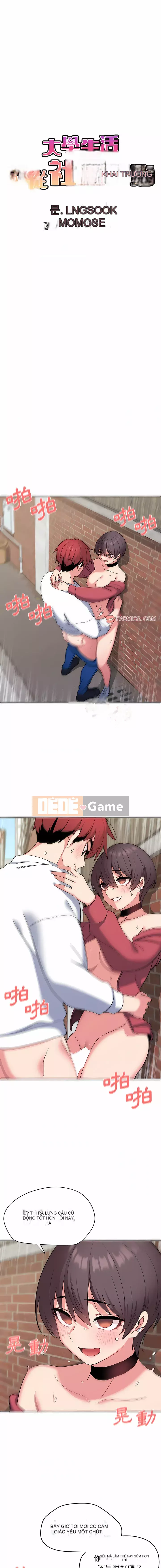 Cuộc sống đại học bắt đầu với các câu lạc bộ Chương 25-26