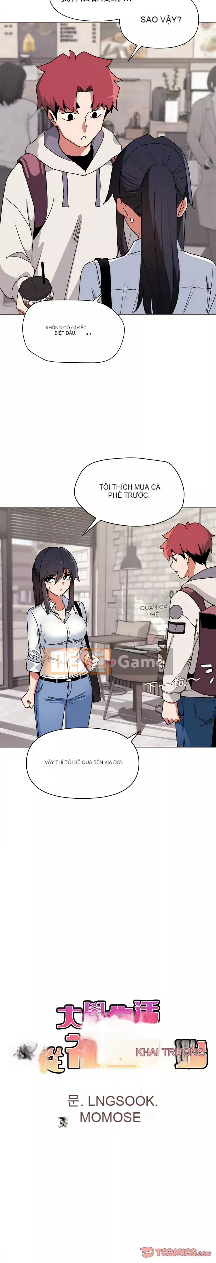 Cuộc sống đại học bắt đầu với các câu lạc bộ Chương 15-16