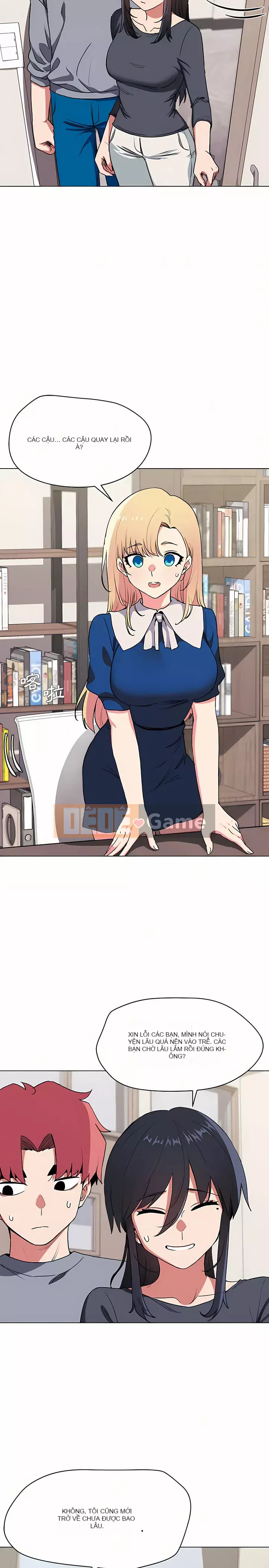 Cuộc sống đại học bắt đầu với các câu lạc bộ Chương 9-10