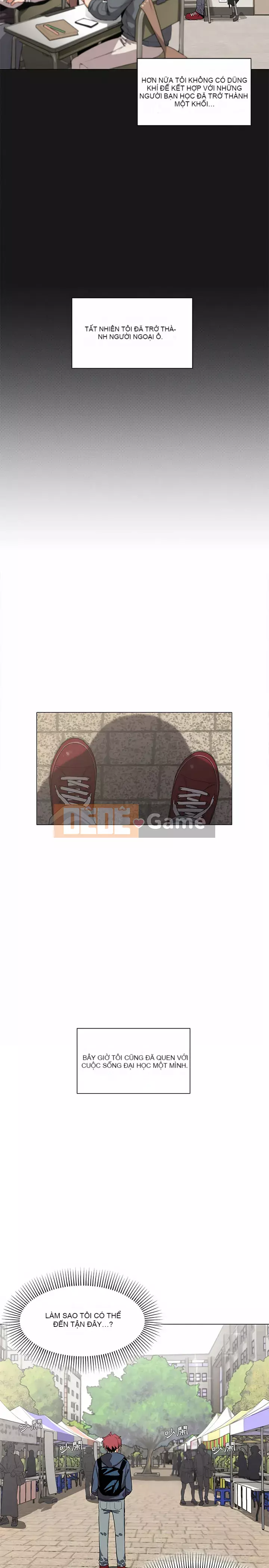 Cuộc sống đại học bắt đầu với các câu lạc bộ Chương 1-4