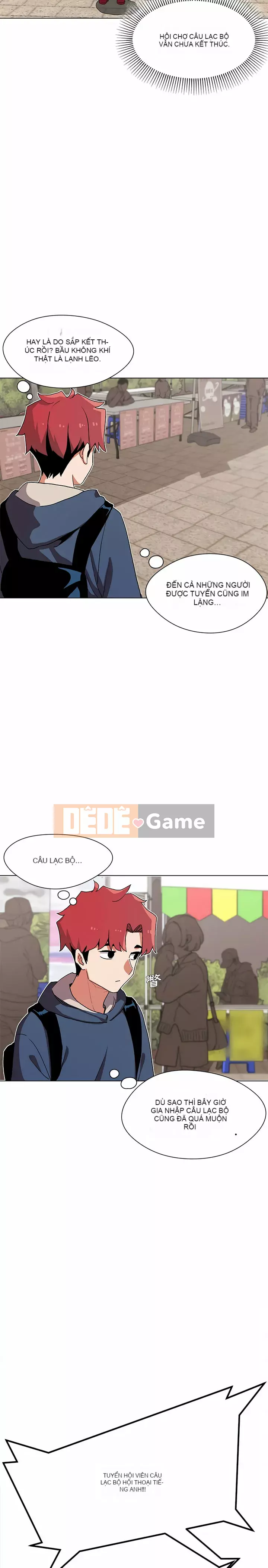 Cuộc sống đại học bắt đầu với các câu lạc bộ Chương 1-4