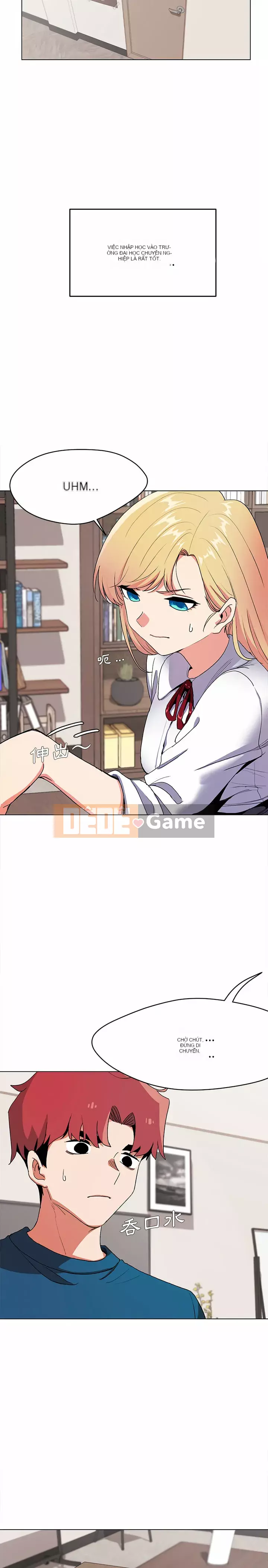 Cuộc sống đại học bắt đầu với các câu lạc bộ Chương 1-4