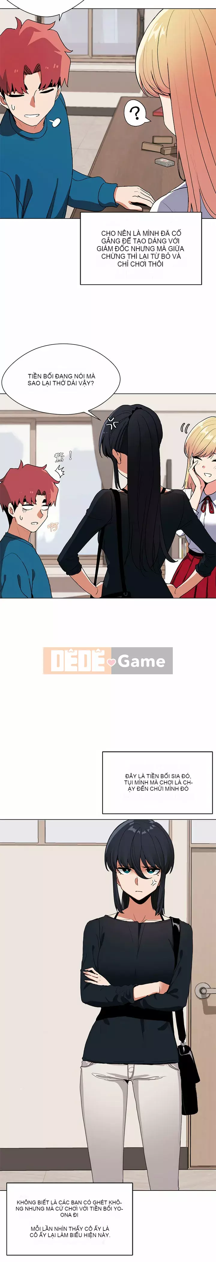 Cuộc sống đại học bắt đầu với các câu lạc bộ Chương 1-4