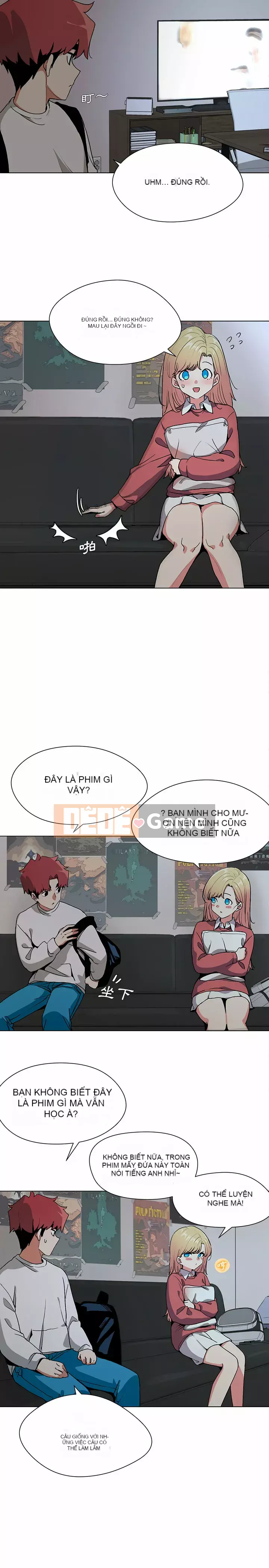 Cuộc sống đại học bắt đầu với các câu lạc bộ Chương 1-4