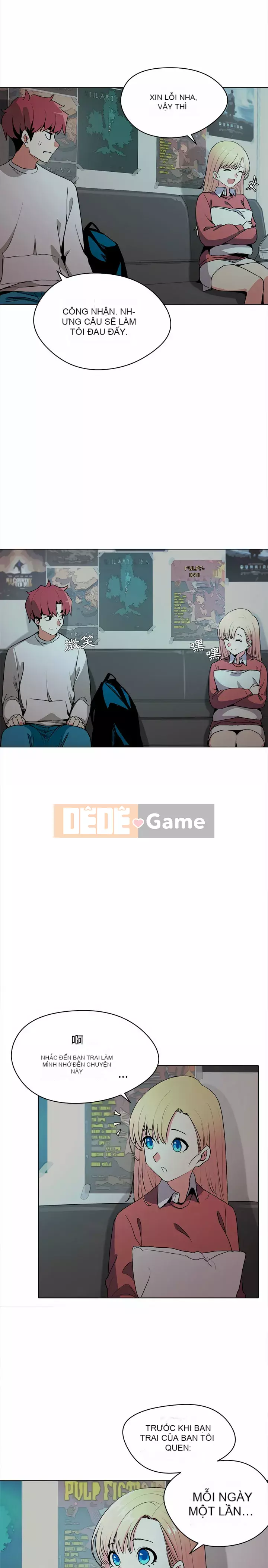 Cuộc sống đại học bắt đầu với các câu lạc bộ Chương 1-4