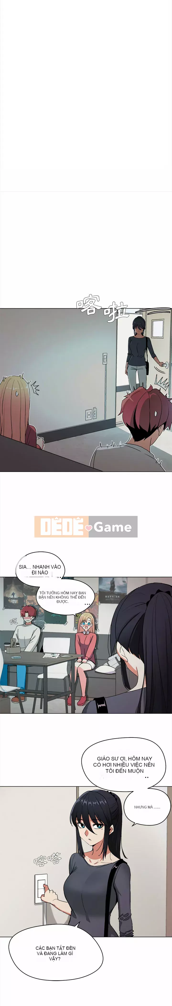 Cuộc sống đại học bắt đầu với các câu lạc bộ Chương 1-4