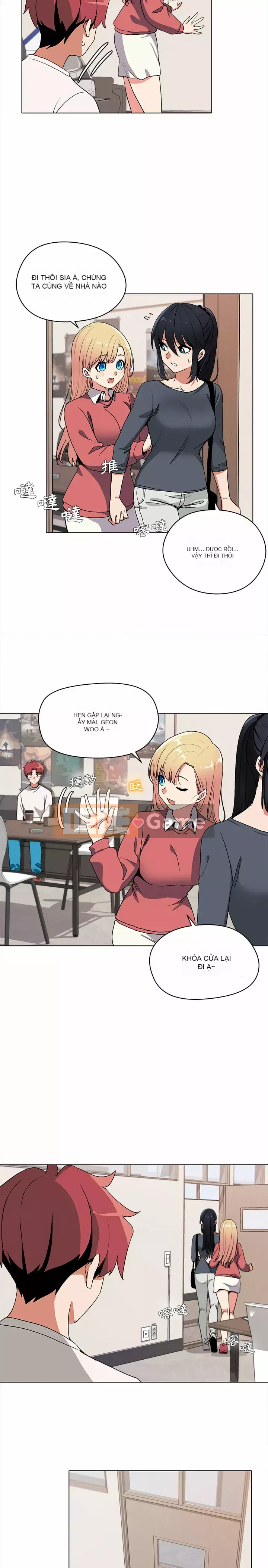 Cuộc sống đại học bắt đầu với các câu lạc bộ Chương 1-4