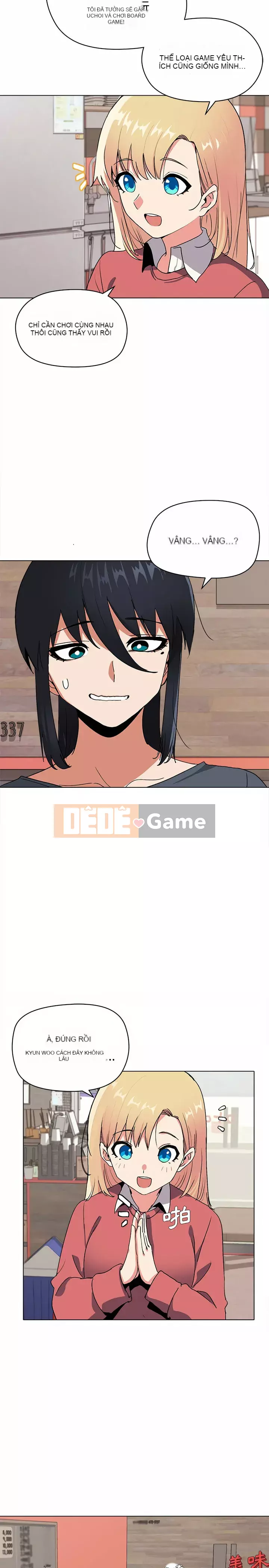 Cuộc sống đại học bắt đầu với các câu lạc bộ Chương 1-4