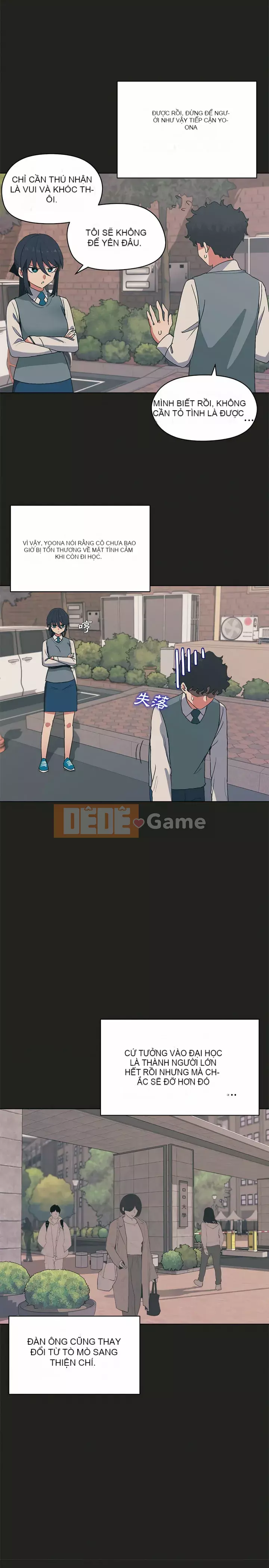 Cuộc sống đại học bắt đầu với các câu lạc bộ Chương 1-4