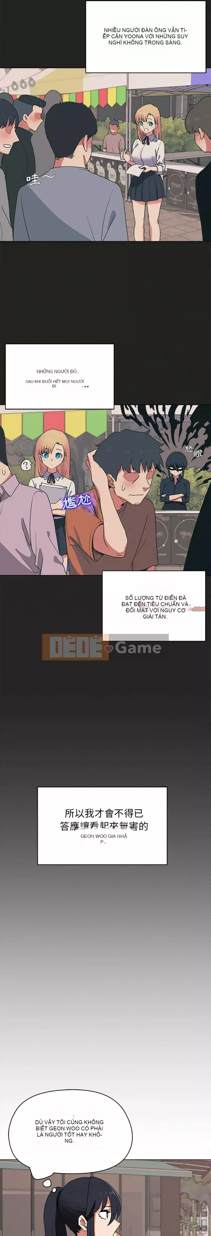 Cuộc sống đại học bắt đầu với các câu lạc bộ Chương 1-4