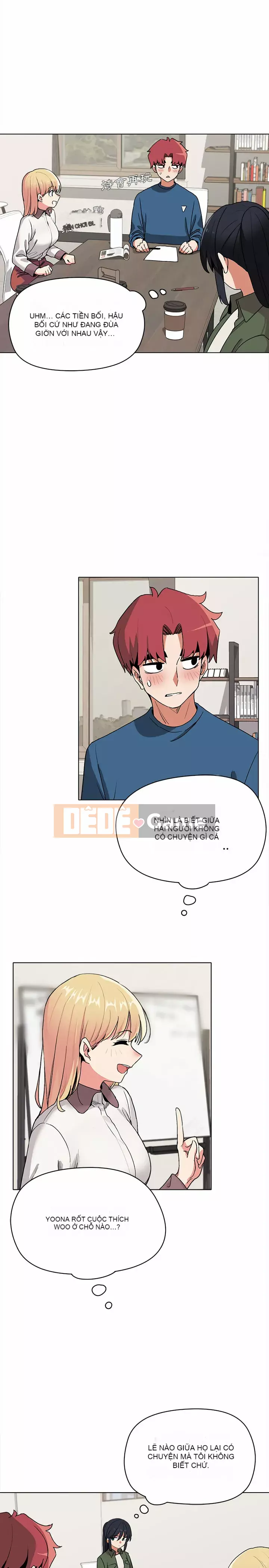 Cuộc sống đại học bắt đầu với các câu lạc bộ Chương 1-4