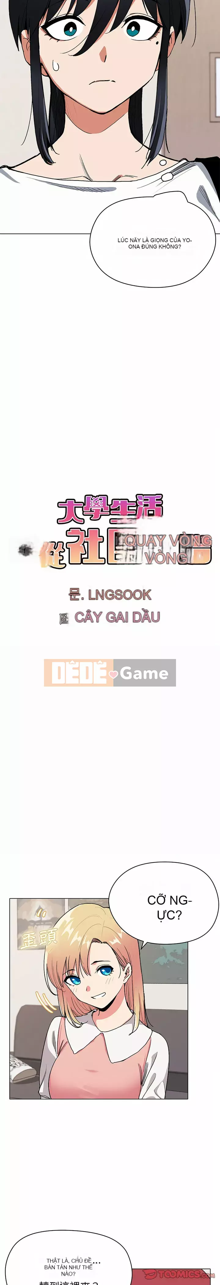 Cuộc sống đại học bắt đầu với các câu lạc bộ Chương 1-4