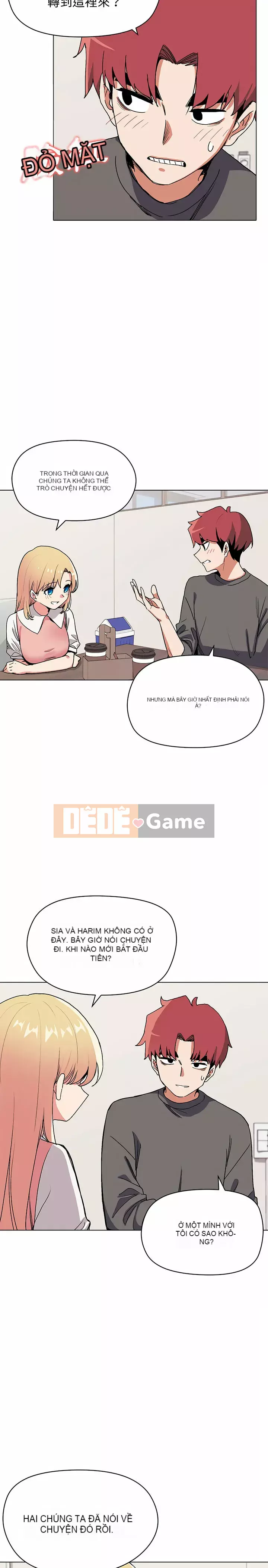 Cuộc sống đại học bắt đầu với các câu lạc bộ Chương 1-4