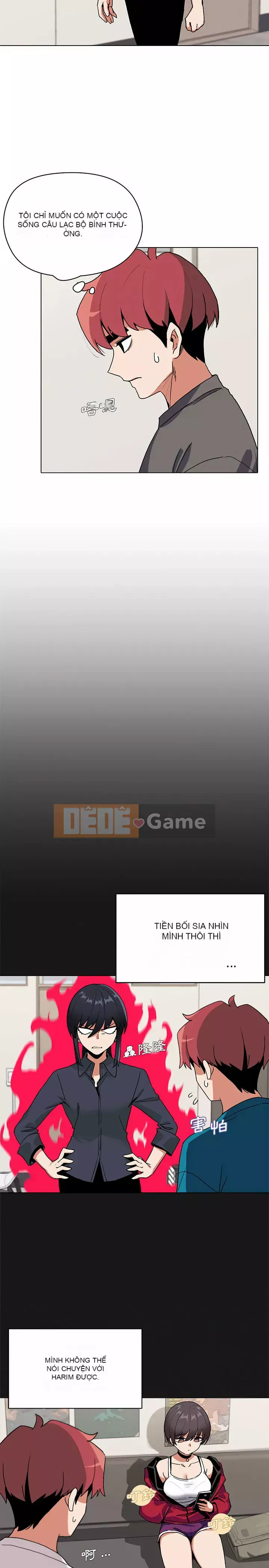 Cuộc sống đại học bắt đầu với các câu lạc bộ Chương 1-4