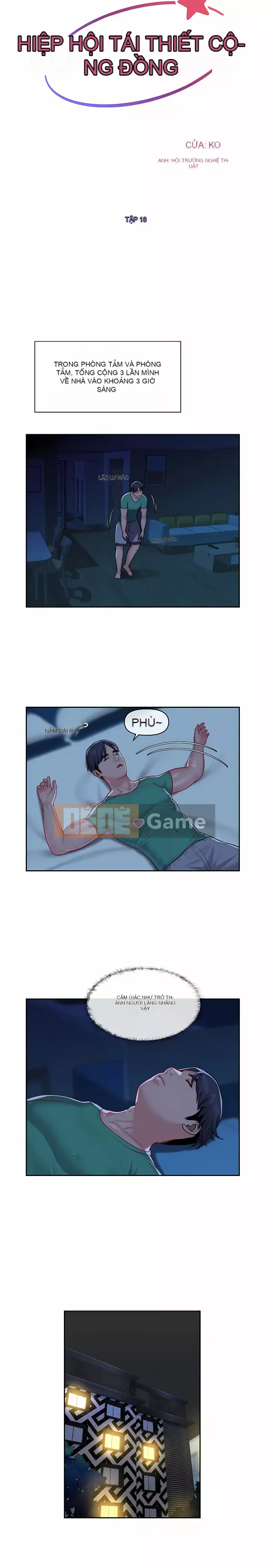 Hiệp hội đổi mới cộng đồng Chương 17-18