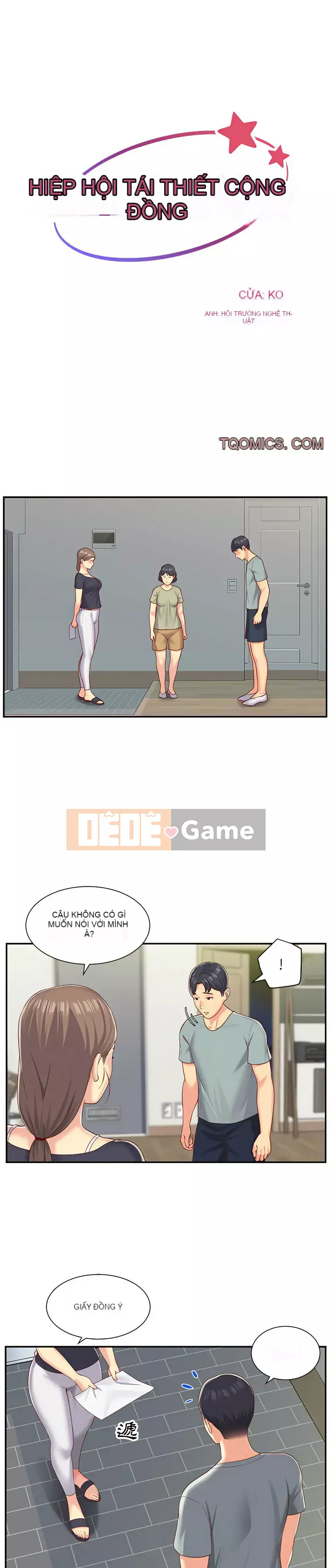 Hiệp hội đổi mới cộng đồng Chương 1-4