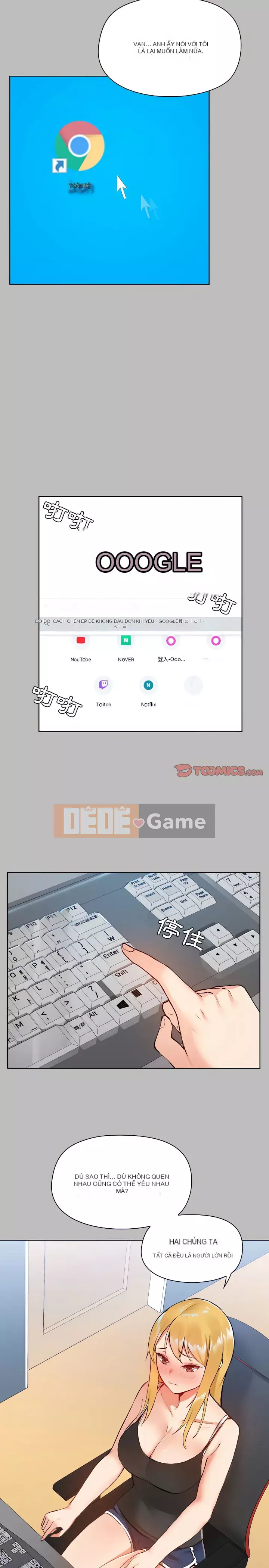 Chị gái thích chơi game Chương 5-6