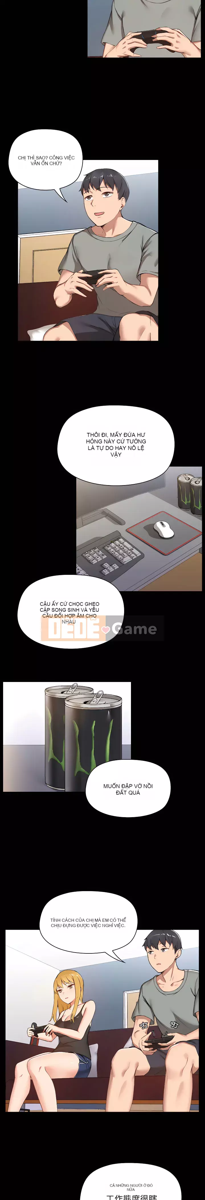 Chị gái thích chơi game Chương 1-4