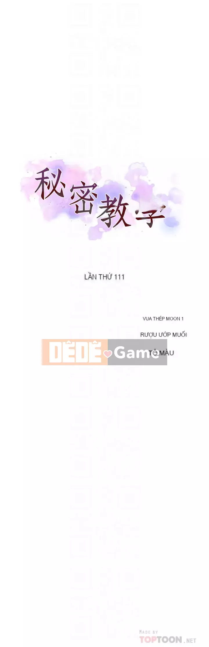 Dạy bí mật Chương 111-112