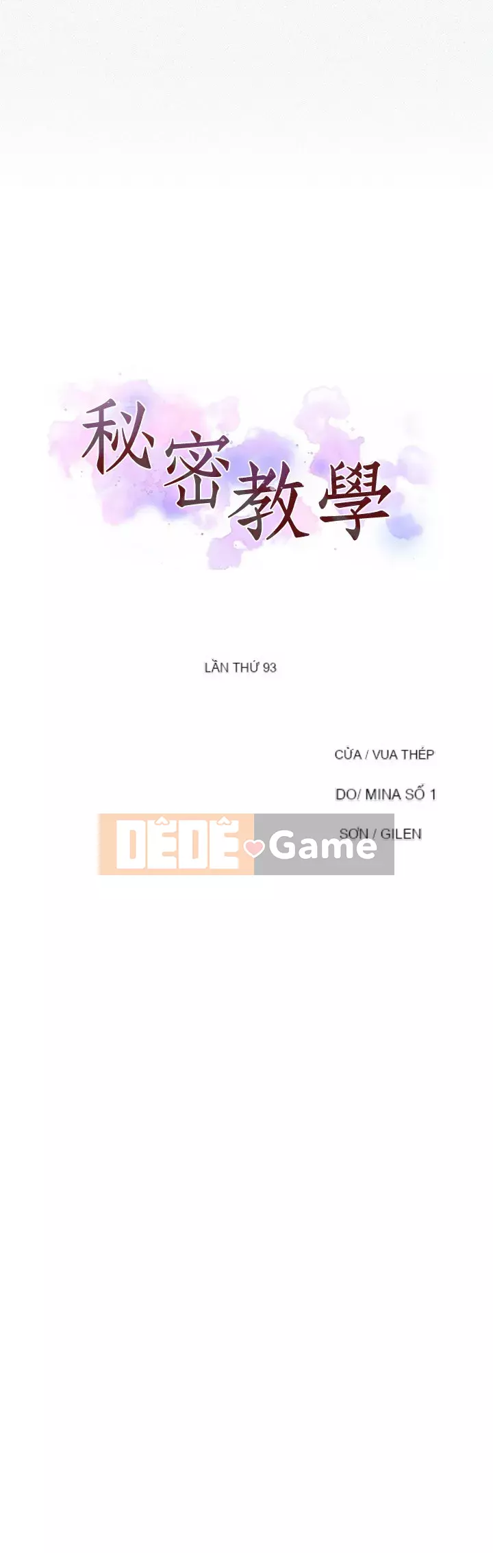 Dạy bí mật Chương 92-93