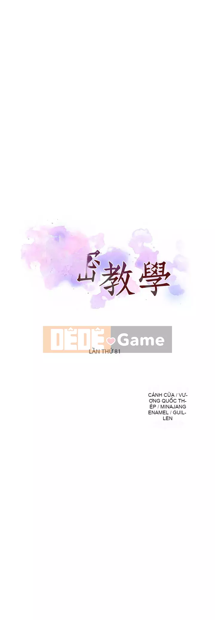 Dạy bí mật Chương 80-81