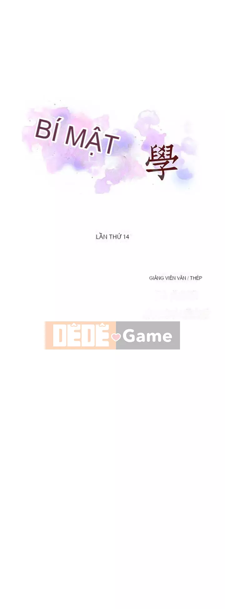 Dạy bí mật Chương 1-55