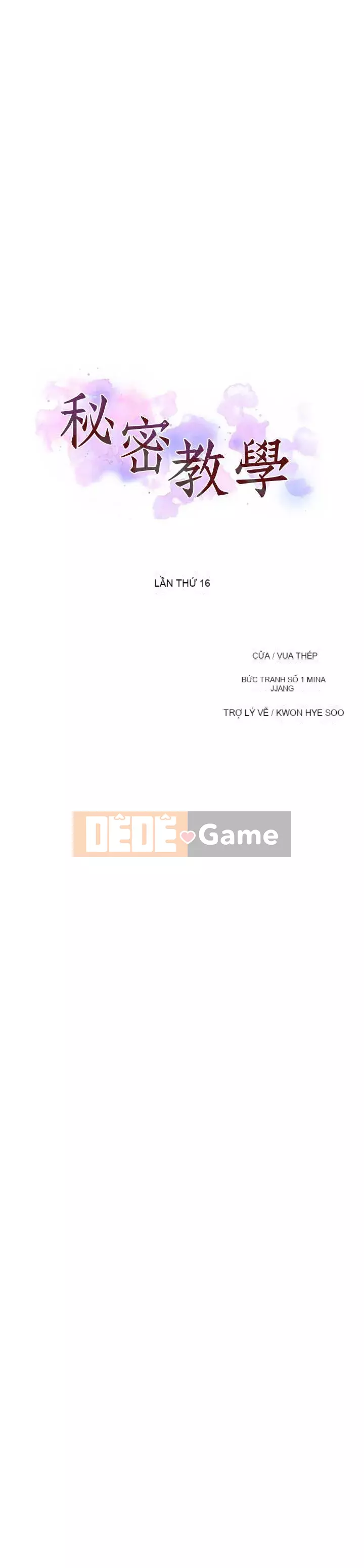 Dạy bí mật Chương 1-55