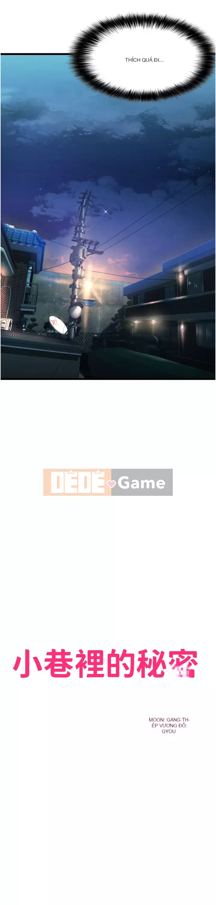 Bí mật hẻm Chương 1-8