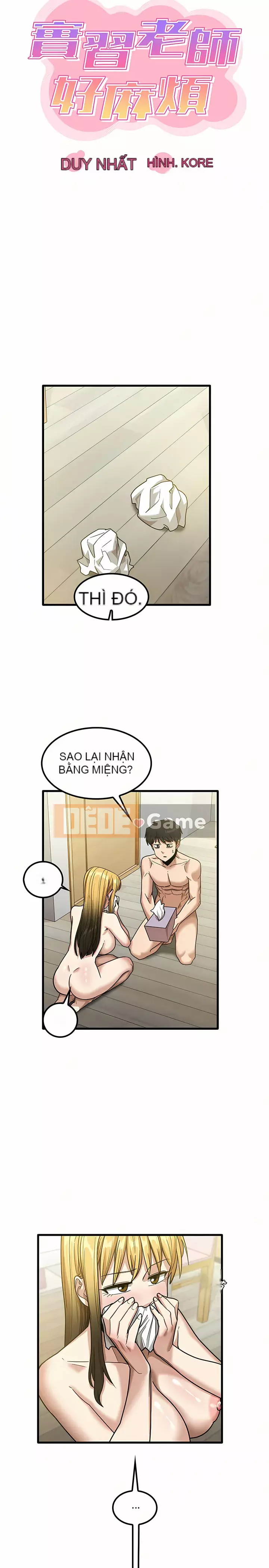 Giáo viên thực tập rắc rối quá Chương 21-22