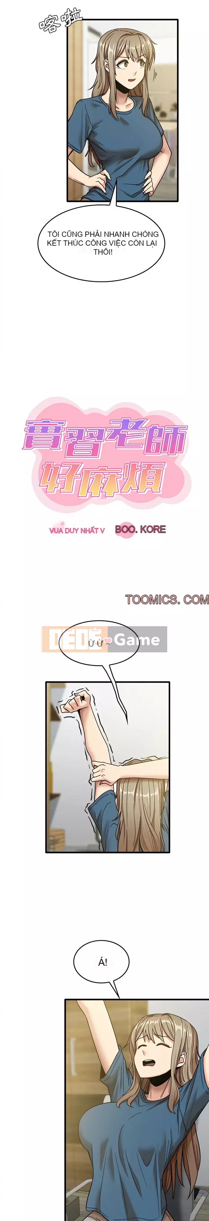 Giáo viên thực tập rắc rối quá Chương 13-14