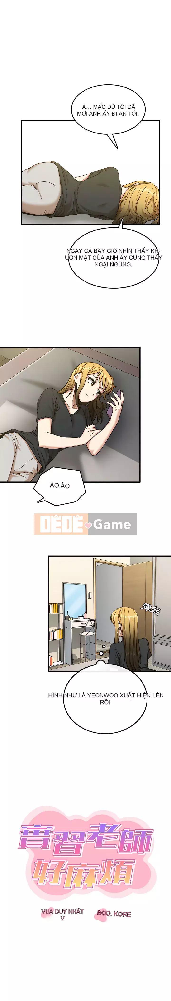 Giáo viên thực tập rắc rối quá Chương 7-8