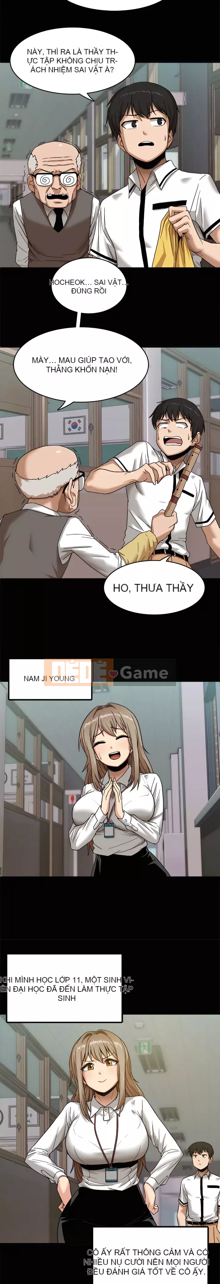 Giáo viên thực tập rắc rối quá Chương 1-4