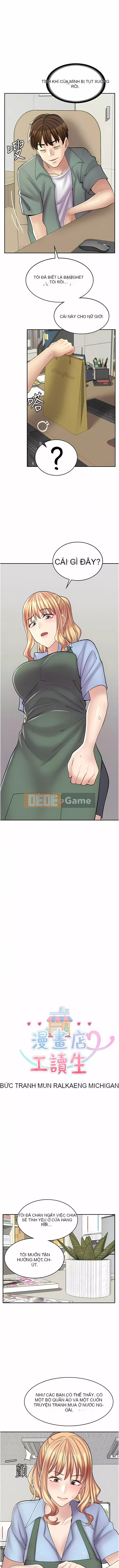 Sinh viên vừa học vừa làm trong một cửa hàng truyện tranh Chương 17-18