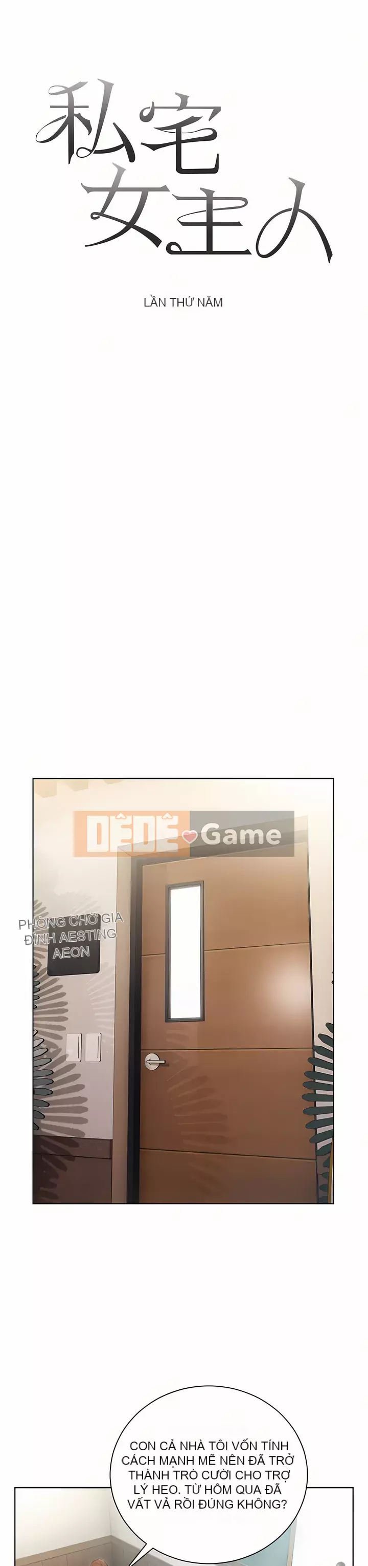 Tình nhân nhà riêng Chương 1-8