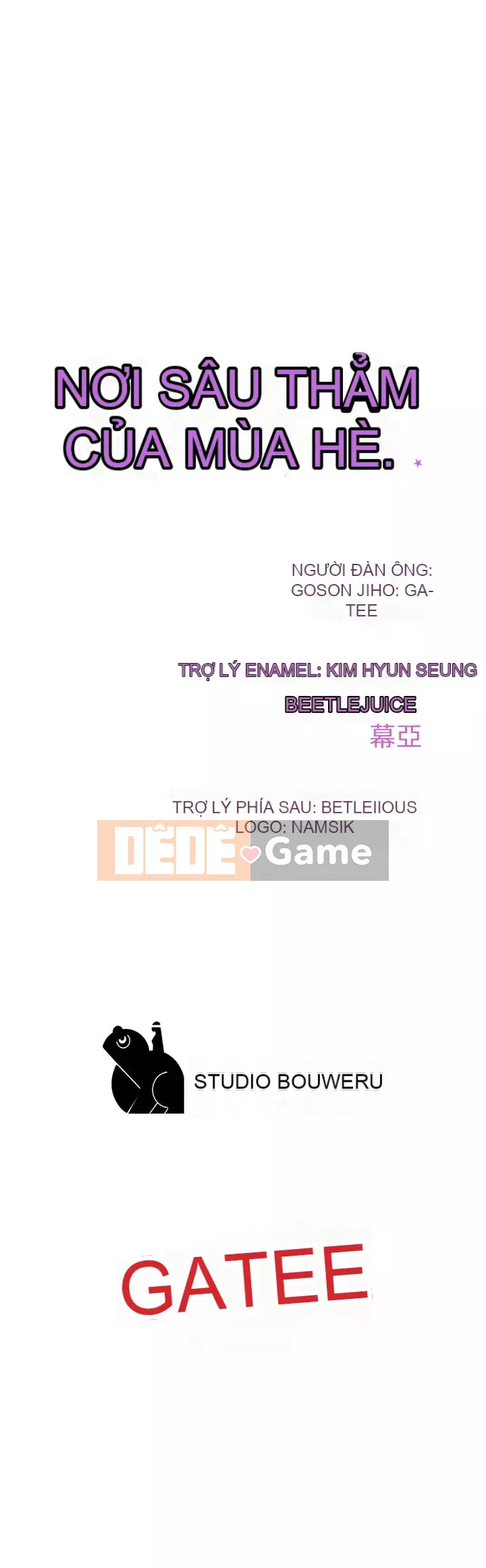 Mùa hè sâu Chương 1-7