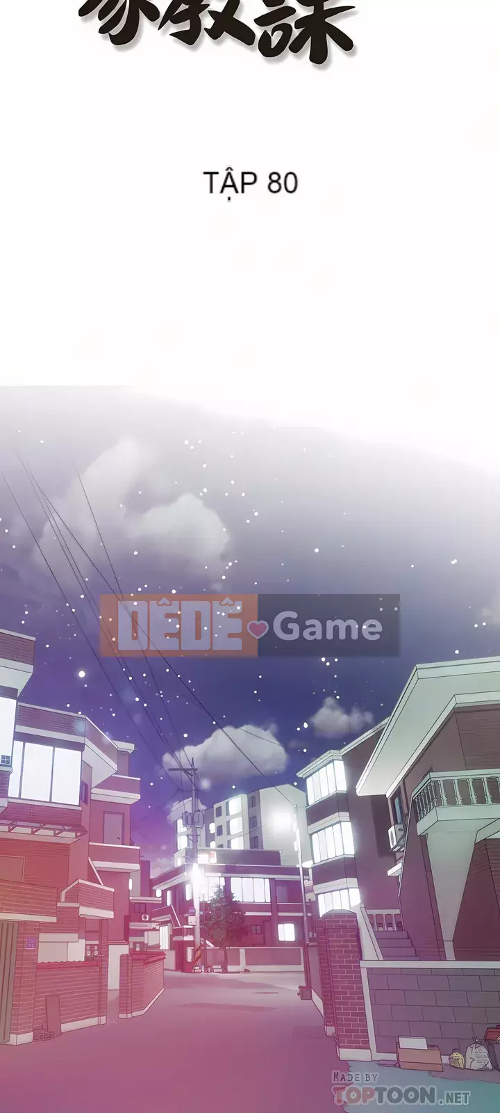 Bài học dạy kèm của dì Chương 79-80