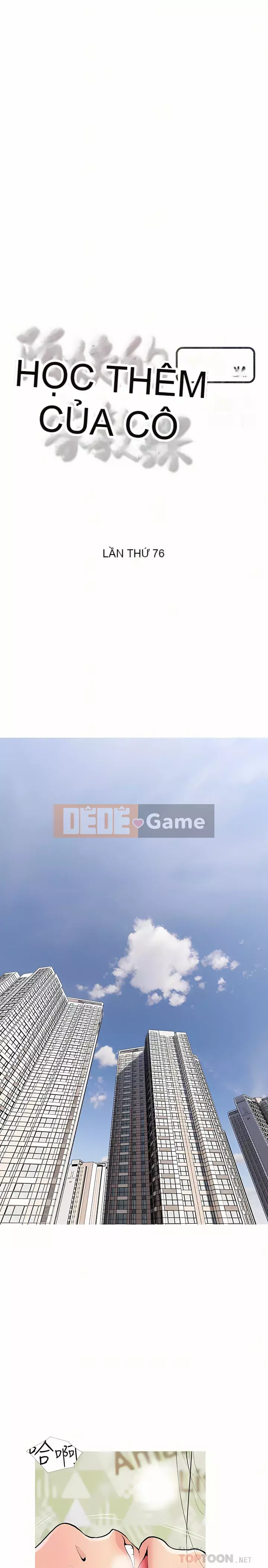 Bài học dạy kèm của dì Chương 75-76