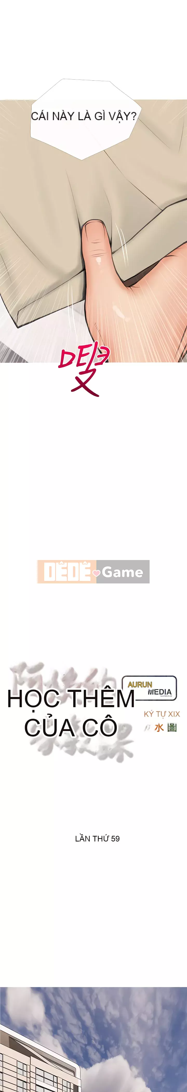 Bài học dạy kèm của dì Chương 59-60