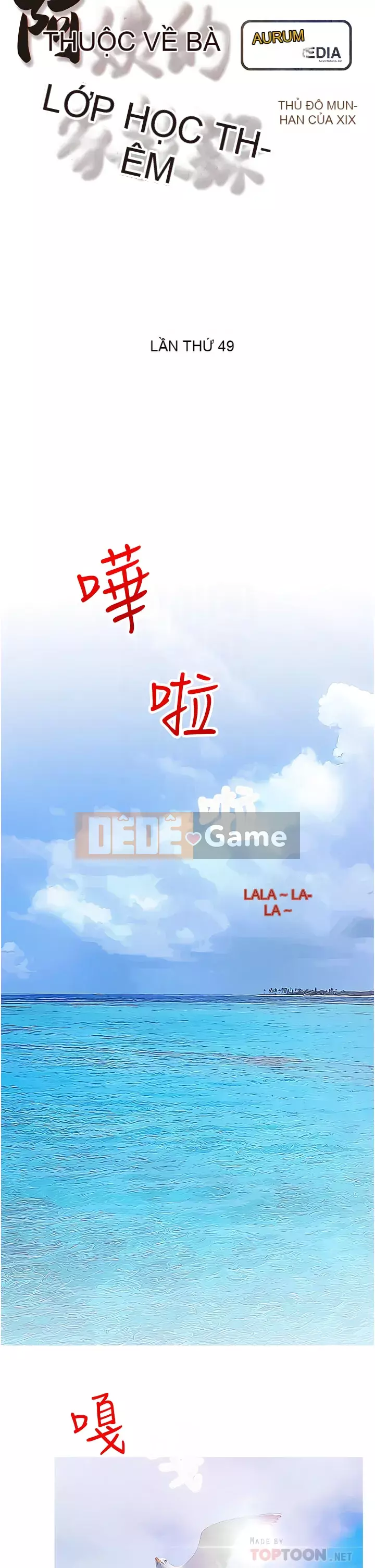 Bài học dạy kèm của dì Chương 49-50