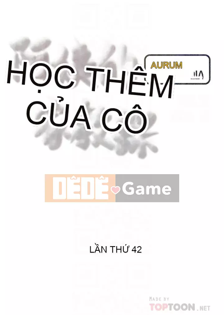 Bài học dạy kèm của dì Chương 41-42