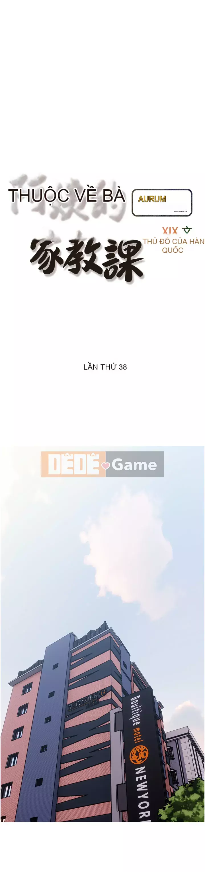 Bài học dạy kèm của dì Chương 37-38