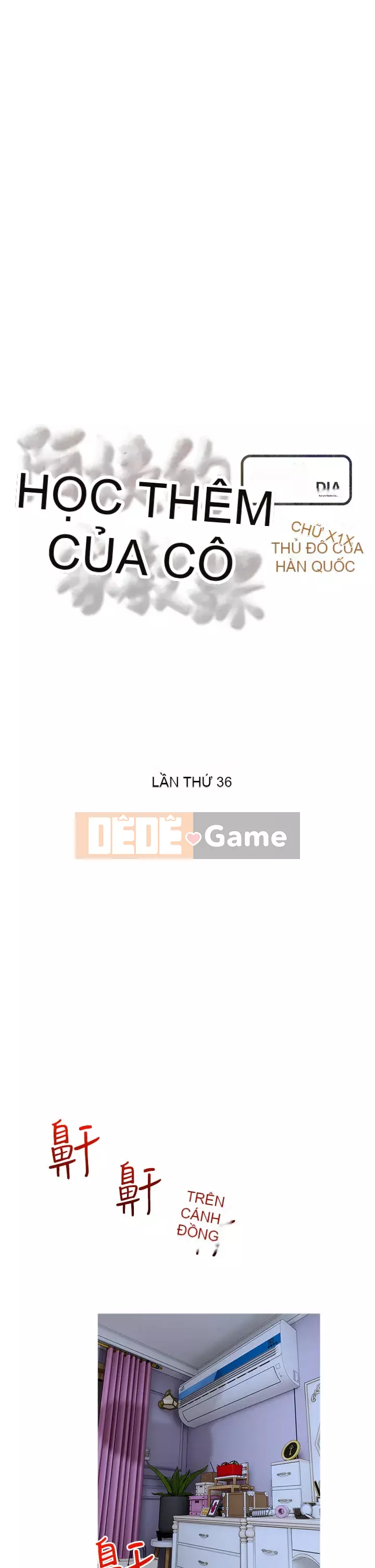 Bài học dạy kèm của dì Chương 35-36