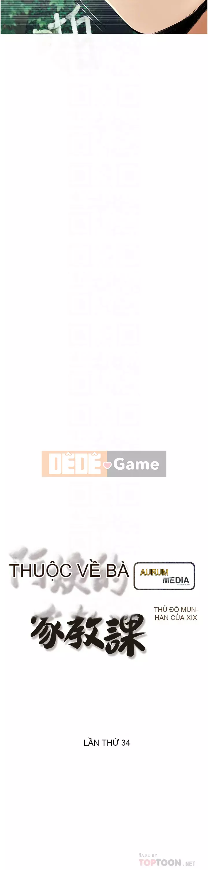 Bài học dạy kèm của dì Chương 34