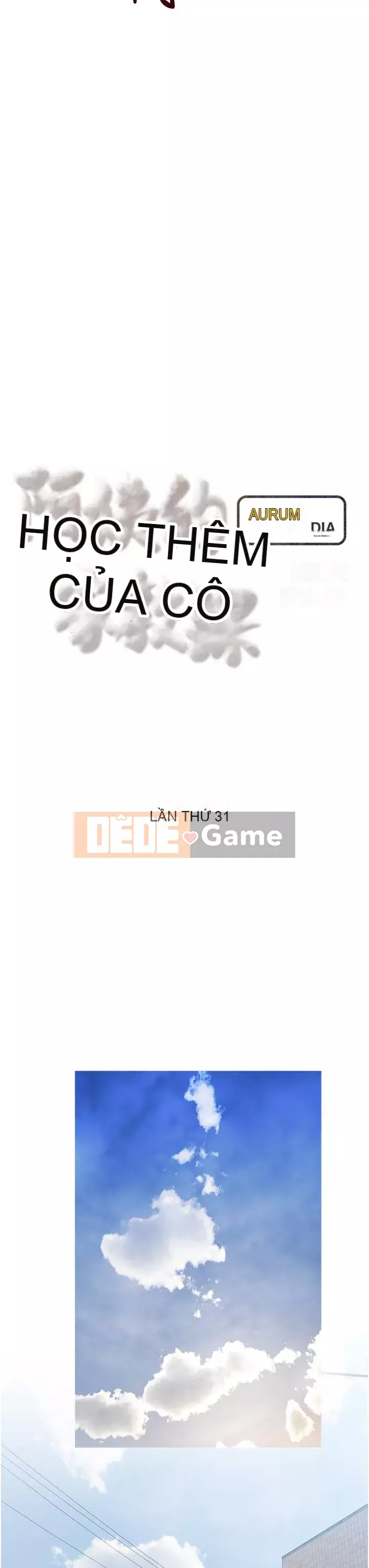 Bài học dạy kèm của dì Chương 31