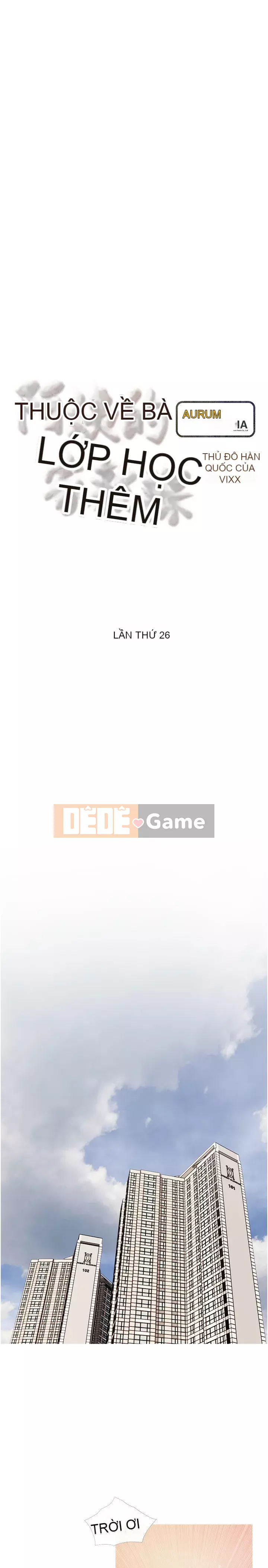 Bài học dạy kèm của dì Chương 25-26