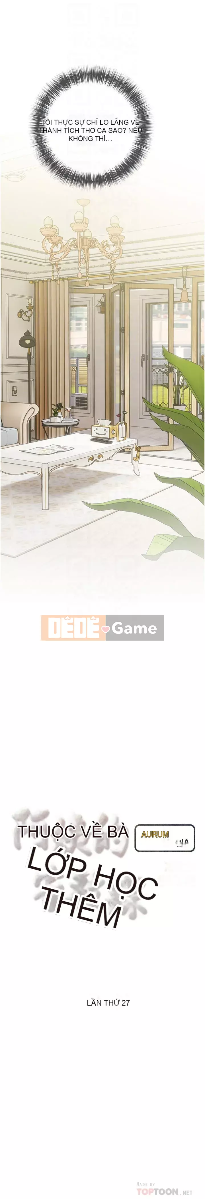 Bài học dạy kèm của dì Chương 27-28